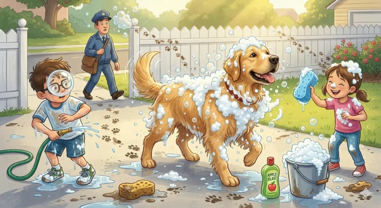 The Great Driveway Slip-and-Slide: Operation Dog Wash